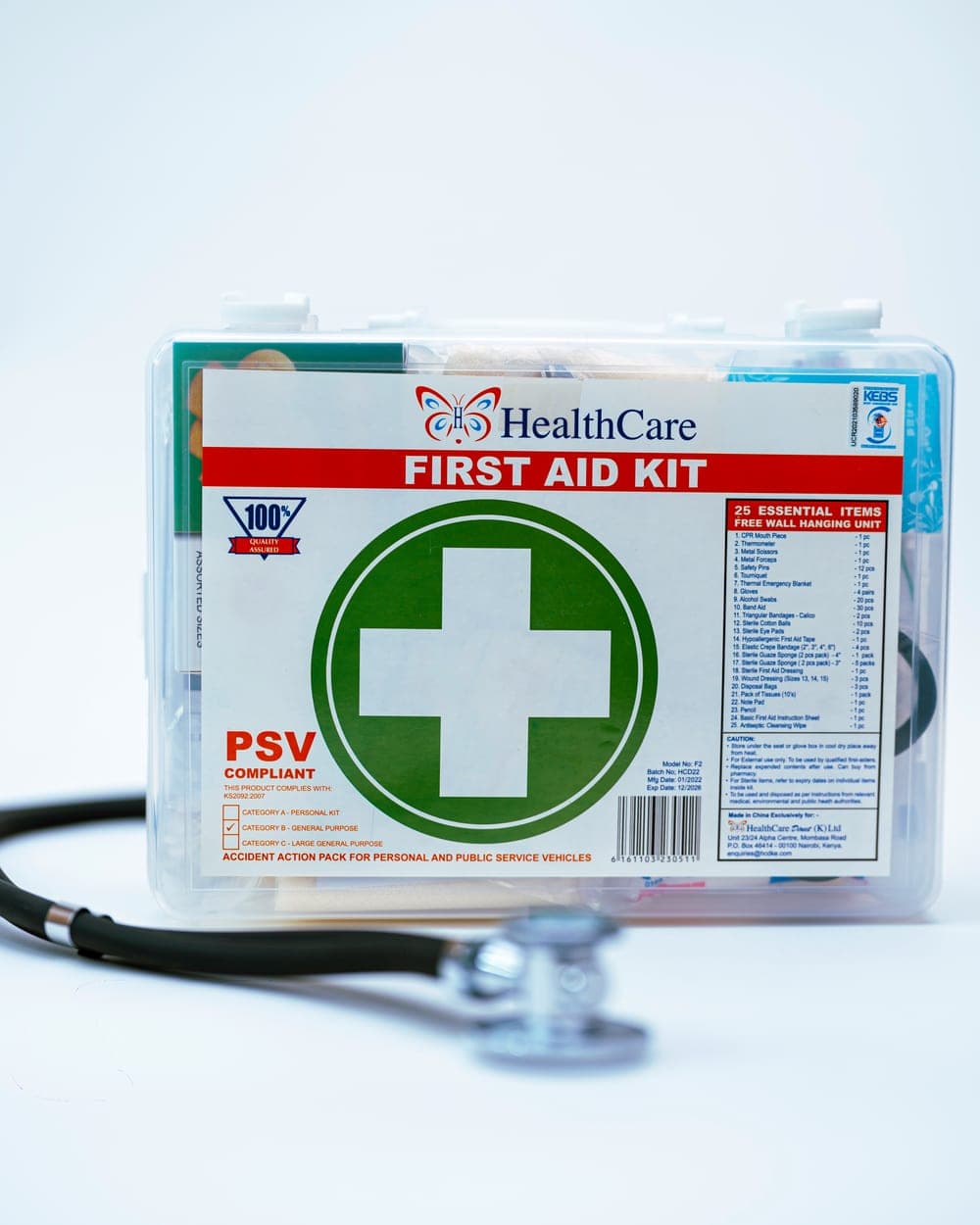 First aid kit